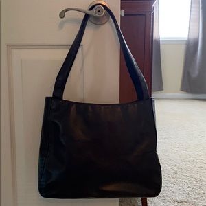 Vintage Bally leather shoulder bag